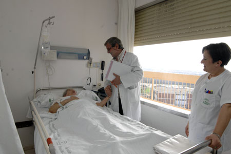 Pasando sala Dr. Pedro López