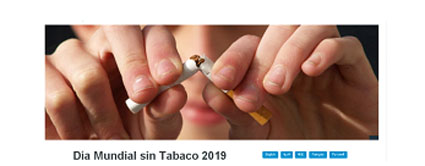 Día Mundial sin Tabaco 2019